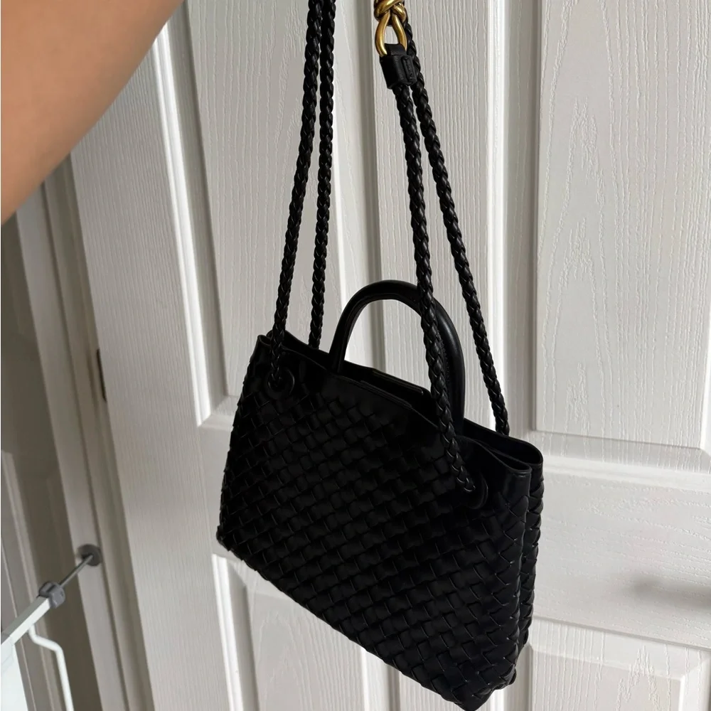 Black Bottega Andiamo Inspired Bag - Picture 2 of 11